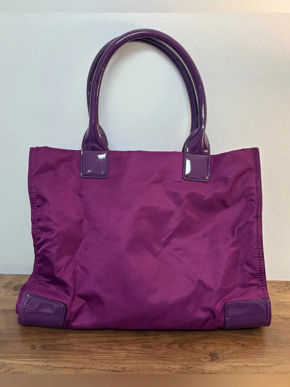 Tory Burch Purple Patent Tote - Color Discontinued